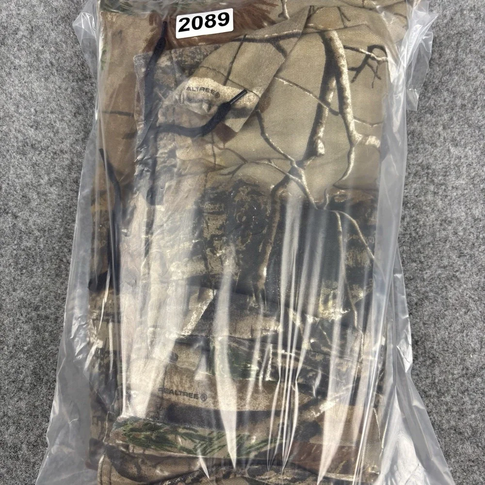 Realtree Camo Pants Mens 44x32 Cargo Outdoors Tactical Woodland Adjustable Hems‎